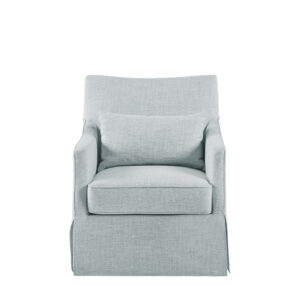 Skirted Swivel Chair