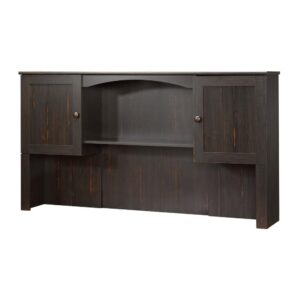 Complete the look of your office with this office hutch from the Harbor View® collection. This hutch for desk features an easy access open shelf for home décor