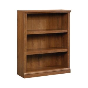 Stack your books in style with this 3-shelf bookcase from the Sauder Select collection. With two adjustable shelves