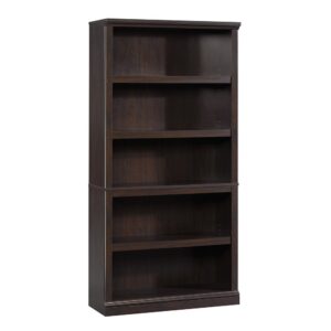 Add some stylish functionality to your home with this 5-shelf bookcase from the Sauder Select collection. With five total shelves