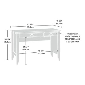 you need the perfect place to do so. Create a convenient work spot in your home with the versatile design and charming good looks of the computer desk from the Shoal Creek® collection. This home office desk offers a spacious top surface that provides you all the space you need for your desk essentials like notepads