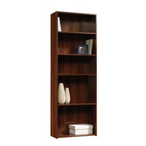 Store it and display it. Create a versatile storage place for all your miscellaneous around home items with this 5-shelf bookcase from the Beginnings® collection. This tall bookcase features five spacious shelves that provide you with the ideal amount of space to store a variety of different items like stacks of books and magazines to organizing bins and office supplies. These large shelves also make a great place to display your favorite home décor items like sweet smelling potpourri