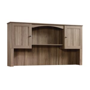 Create a stunning focal point while increasing the storage capabilities in your home office or workspace with this hutch from the Harbor View® collection. This office desk hutch attaches to Corner Computer Desk 417586 to give you a completed look in your office space. This office hutch can also be fastened on either the left of right side to best fit your needs. This hutch of office desk features a spacious cubby hole storage that is perfect for easy access storage of items like work binders