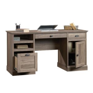 Looking for a little inspiration when it comes to working on your big projects and papers? We've got you covered! Find motivation and more when you add beauty and charm to your home office or work space with this executive desk from the Barrister Lane® collection. Its spacious top surface provides you with room for all your must-have desk essentials – laptop