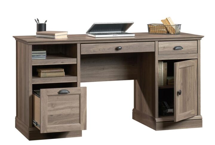 Looking for a little inspiration when it comes to working on your big projects and papers? We've got you covered! Find motivation and more when you add beauty and charm to your home office or work space with this executive desk from the Barrister Lane® collection. Its spacious top surface provides you with room for all your must-have desk essentials – laptop