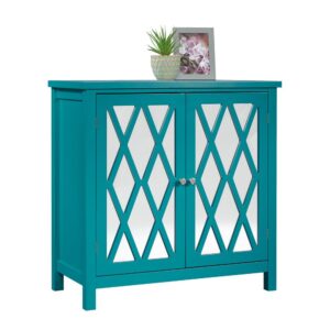 Looking to make a statement? Check out this bold accent storage cabinet from the Harbor View® collection. Uniquely designed with a geometric