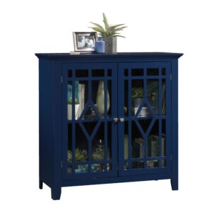 Craving some unique style for your home? You are in luck! This display cabinet from the Shoal Creek® collection offers elegant design and functionality to make this the perfect statement piece for your home. Its framed