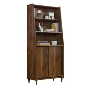 Stylish storage wherever you need it. This wide bookcase from the Harvey Park® collection has space for all your storing needs. This living room bookcase features two fixed shelves so you can store and display books