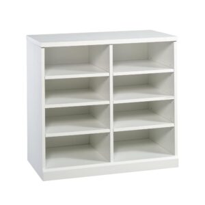 supplies and accessories! This craft storage organizer also includes a melamine top surface that is resistant to heat