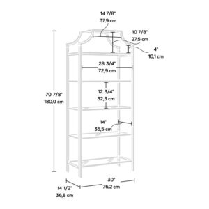 each with a safety-tempered glass surface that adds an extra pop of panache to your home decor. These glass shelves make the perfect open shelf bookcase to store stacks of books