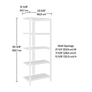 1” thick shelves