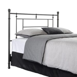 we have just the piece to do it.  Dress up your bedroom by adding a touch of industrial charm with this full/queen headboard from the Canal Street collection. This attractive headboard features an interesting multi-rectangular design that will create the perfect focal point for your bedroom. It easily attaches to a full or queen size bed to give you a complete look whether it is in the master suite or the spare bedroom. Its decorative