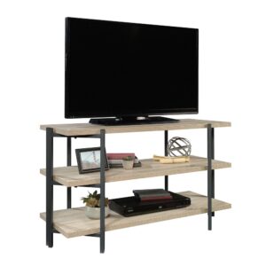 Accommodates up to a 42" TV weighing 50 lbs. Sturdy