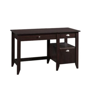 this lift-top desk from the Shoal Creek® collection creates a versatile workstation for you. The partial desk top lifts up and forward to give you the option to sit or stand while working on the job – providing improved health benefits and increased productivity! Hidden storage beneath the lift-top is perfect for extra office supplies like pens