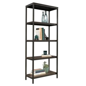 Stylish storage – yes please! Create versatile storage and display options in any room of your home with the simplistic design and modern appeal of this tall bookcase from the North Avenue® collection. This handsome bookshelf features five large open shelves that provide you with all the space you need to store a variety of different items like your collection of books