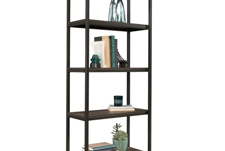 Stylish storage – yes please! Create versatile storage and display options in any room of your home with the simplistic design and modern appeal of this tall bookcase from the North Avenue® collection. This handsome bookshelf features five large open shelves that provide you with all the space you need to store a variety of different items like your collection of books