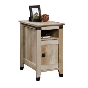 Upgrade your home by adding a touch of rustic beauty with this side table from the Carson Forge® collection. Its spacious top surface provides you with the ideal amount of space for all your couch side needs – an accent lamp