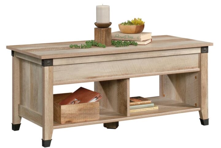 Style and convenience all in one! Give your home a fresh new look with this unique lift-top coffee table from the Carson Forge® collection. This one-of-a-kind coffee table offers a spacious top surface that lifts up and forward to create a multipurpose work space for you to work from home