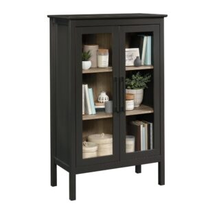 A fresh touch of style is just what your home needs. Create versatile storage and display options while adding charming good looks to any room in your home with this display cabinet with glass doors from the Anda Norr® collection. This storage cabinet features two large