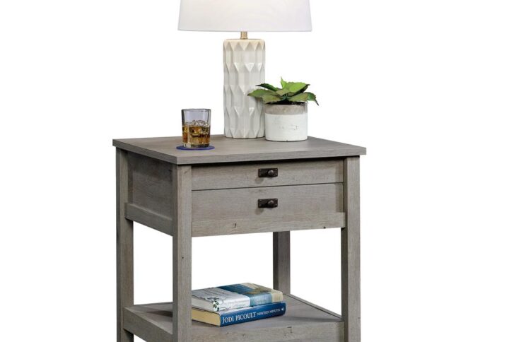 No bedroom is complete without a stylish night stand. Add a touch of charming design and beauty to your favorite room to snooze in with this night stand from the Cottage Road® collection. Its spacious top surface provides you with the ideal amount of space for all your bedside necessities like your alarm clock