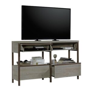 It's time to give your home the update it deserves. Add beautiful style and charming design to any room in your home with this credenza from the Manhattan Gate® collection. This modern TV stand accommodates up to a 60" TV