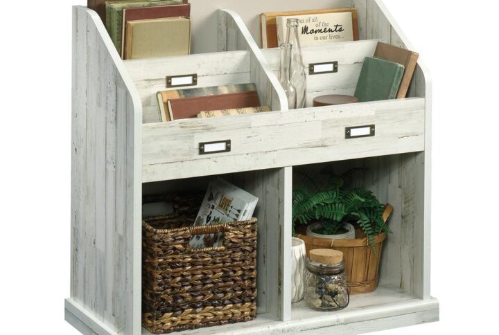 Who could say no to a little extra storage space in their home? Create a convenient spot for easy access storage all while adding one-of-a-kind style and design to your home with this bookcase from the Barrister Lane® collection. This handy open storage bookcase features divided upright slots that are perfect for storing a variety of different items like your favorite books