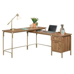 Who says your office space can't be as stylish as the rest of your home? Certainly not us! Create a beautiful look in your home office when you add the coastal-inspired style and design of this L-shaped desk from the Coral Cape® collection. This home office desk offers a spacious top surface that provides you with the room you need for all your office essentials like your laptop