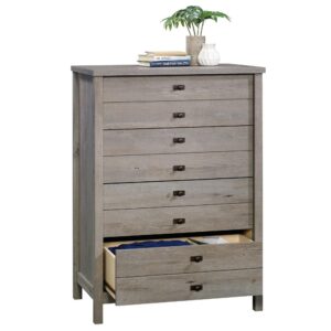 Versatile storage options without having to sacrifice on the style you want – it's a dream come true! Give your bedroom the storage it needs while adding a charming touch of style and design with this 4-drawer chest from the Cottage Road® collection. This beautiful dresser features four large drawers that open and close on smooth metal runners