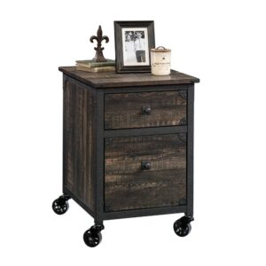 No office is complete without a handy spot to store your important documents and papers. Create versatile storage options in your home office while adding beautiful style and rustic-inspired design with this file pedestal from the Steel River® collection. Its roomy top drawer opens and closes on smooth metal runners for easy access storage of miscellaneous office items like notepads