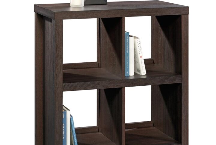 There is no such thing as having too much storage space in your home. Add versatile storage options to any room with this simplistic style and design of this 4-cube bookcase from the HomePlus collection. It features four spacious cubbyholes that provide you with the ideal amount of space to store and display a variety to different items like your collection of books