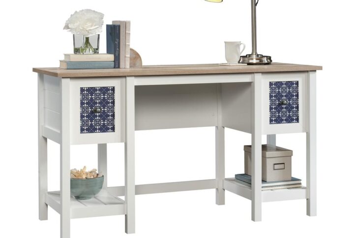 Searching for a little extra motivation? Updating your home office space can do just the trick! Give your home office or work space the style upgrade it needs when you add the charming style and design of this desk from the Cottage Road® collection. This computer desk offers a spacious top surface that provides you with all the room you need for must-have desk essentials like your laptop