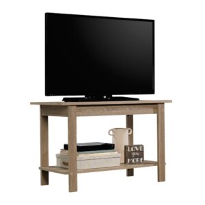 Create the perfect spot for your TV while adding the simple style and charming good looks of this TV stand with shelf from the Beginnings® collection. This TV stand for living rooms accommodates up to a 37" TV so you can binge watch your favorite shows