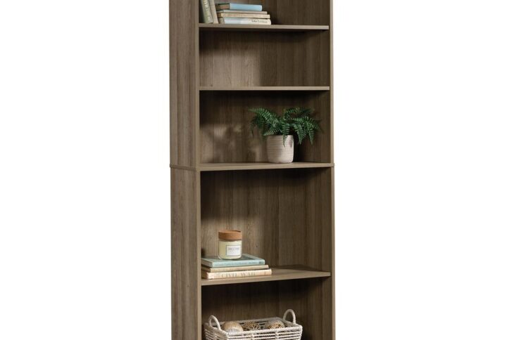 Is storage an issue in your home? Look no further. We have the solution for you! This 5-shelf bookcase from the Beginnings® collection is just what you need. This large bookshelf features five spacious shelves that offer all the space you need to store items like stacks of books