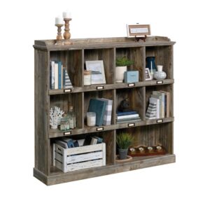 Clutter and chaos is a thing of the past. Create the versatile storage space your home needs while adding the style that you love with this bookcase from the Granite Trace® collection. This storage bookcase features ten spacious cubbyholes that are ideal for conveniently stowing away items like your collection of books