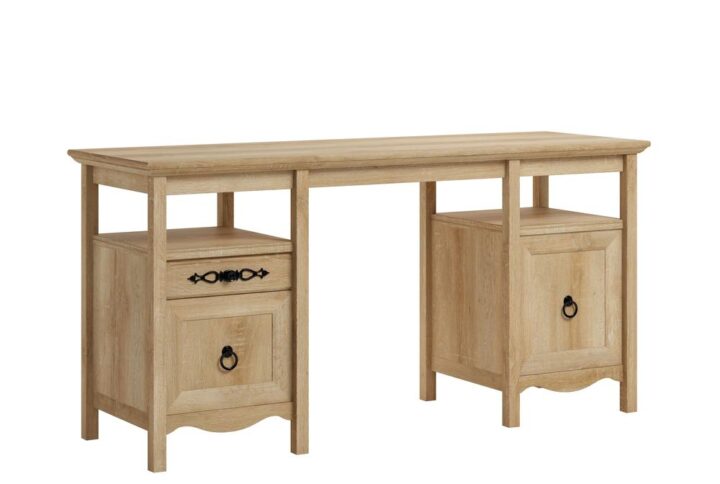 Needing a refined desk that doesn't take up half of your home office? The succinct