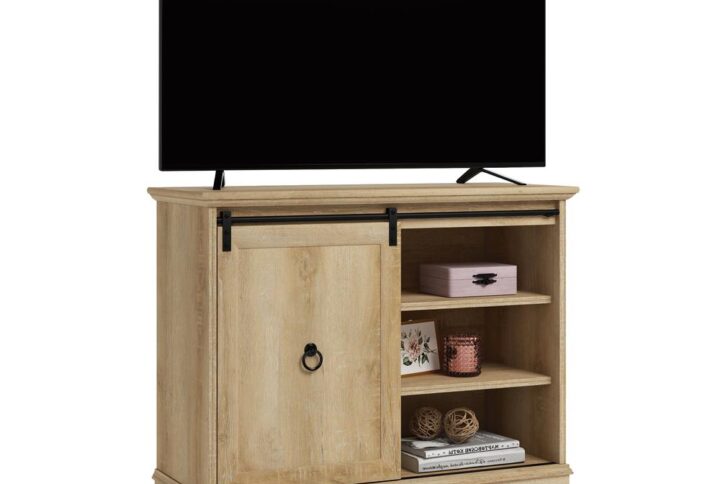 A versatile TV stand doesn't need to take up your whole living room. With the intelligent design of the Adaline Café™ TV Stand