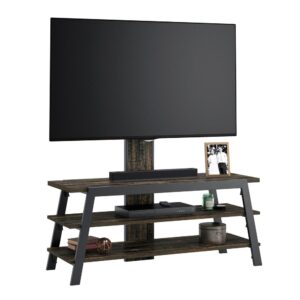 It's time for an entertainment upgrade! Give your home the style you want with the functionality that you need with this TV stand with mount from the Steel River® collection. This industrial TV stand features a mount that accommodates up to a 50" TV