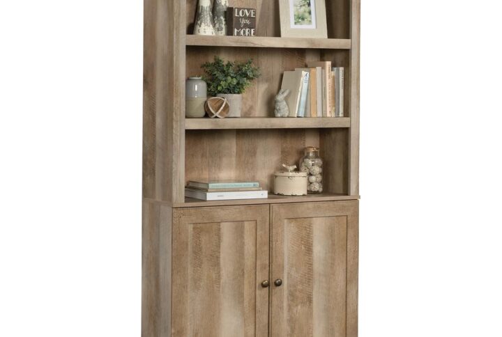 5 Shelf Bookcase w/Doors