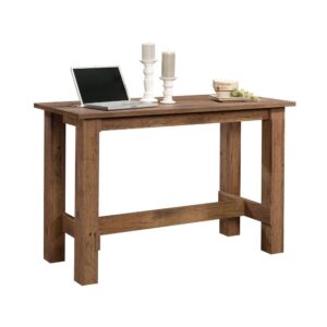 Looking to update the look of your kitchen or dining room space? Get the style you love with the functionality that you need with this beautiful counter-height dining table from the Boone Mountain® collection. This dinette table features a 1" thick split top that provides plenty of room for your dining room essentials like stunning dinnerware