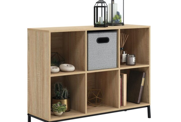 Is clutter and chaos beginning to win the fight in your home? Not for long. Create the storage and organization that your home needs all while adding the style that you love with this 6-cube organizer from the North Avenue® collection. This cube organizer features six cubbyhole storage areas that provide you with the space you need to store items like your collection of books