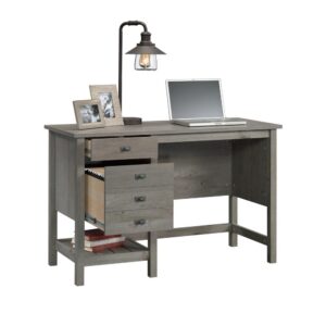 A simple desk that packs a big punch: This desk from the Cottage Road® collection ships you off to a land far away with its stylish design and multi-functionality. This coastal desk features two drawers with full extension slides