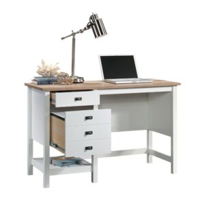 Ahoy! Never get lost in a sea of paper or clutter with this desk from the Cottage Road® collection. Two drawers easily open on full extension slides