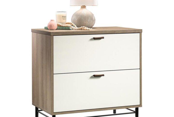 Different is good. Bring modern design into your home with this lateral file from the Anda Norr® collection. This 2 drawer lateral file cabinet is designed with a durable