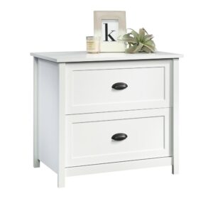 Simplicity is key—the lateral file cabinet from the County Line® collection does a lot