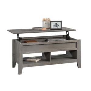 Every living room needs the perfect coffee table. Update your living room with the rustic style and functional design of this lift-top coffee table from the Dakota Pass® collection. This pop-up coffee table features a spacious top surface that lifts up and towards you to create a multifunctional surface to work on your laptop