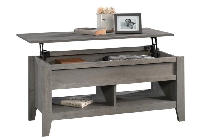 Every living room needs the perfect coffee table. Update your living room with the rustic style and functional design of this lift-top coffee table from the Dakota Pass® collection. This pop-up coffee table features a spacious top surface that lifts up and towards you to create a multifunctional surface to work on your laptop