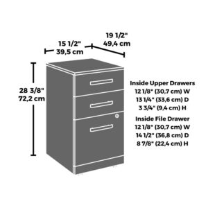 AFFIRM 3 DRAWER MOBILE FILE CC UA