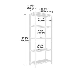 look no further. Store more than just books on this 4 shelf bookcase from the North Avenue® collection. This tall bookcase features 4 spacious shelves that are perfect for displaying a variety of different items like your collection of knick-knacks