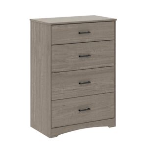 Running out of room for your abundance of clothes and accessories? We have got you covered! Add needed storage space to your bedroom without compromising on style or design with this 4-drawer chest from the Beginnings® collection. This simple but on-trend chest of drawers features four total drawers: an upper drawer for smaller essentials and three large