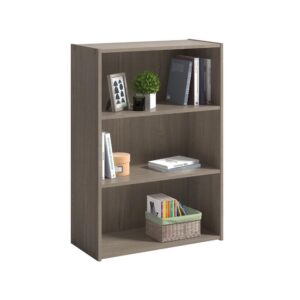 Finding the perfect small but functional bookcase doesn't have to be hard— especially once you take a look at this 3-shelf bookcase from the Beginnings® collection. This living room bookshelf features three large shelves that provide you with the space you need to store items like your collection of books